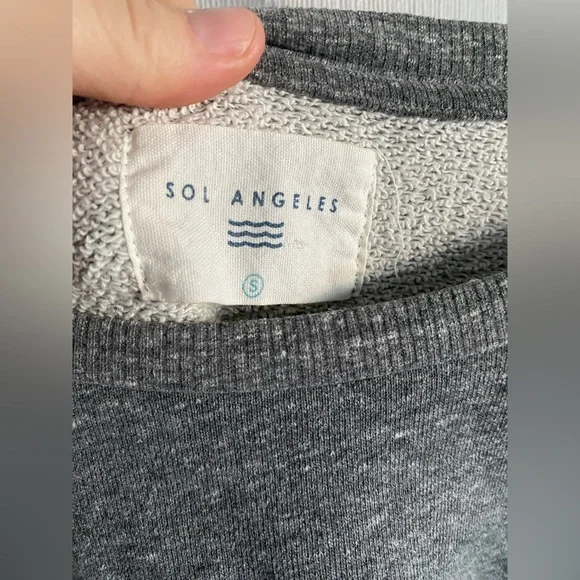 Sol ángeles café societe gray sweatshirt - Picture 4 of 8